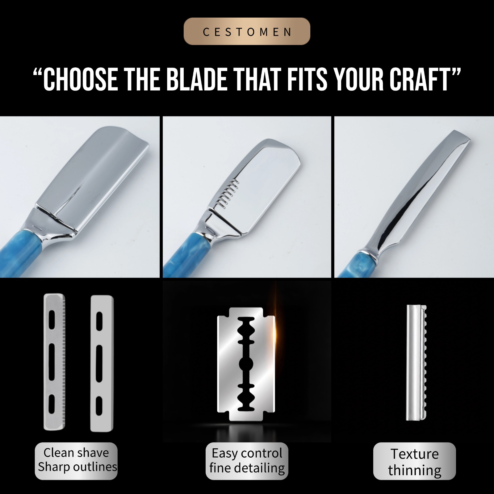 1 Stück Professioneller Rasier – Safety Razor Handle Bewertung und Preis